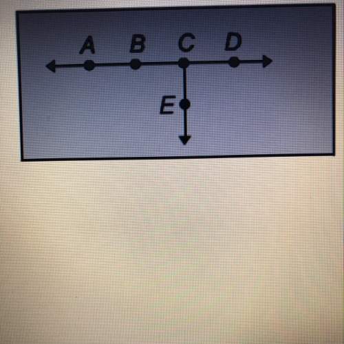 Which point must be included in the name of the plane below a) point e b) point a c) point d d) poin