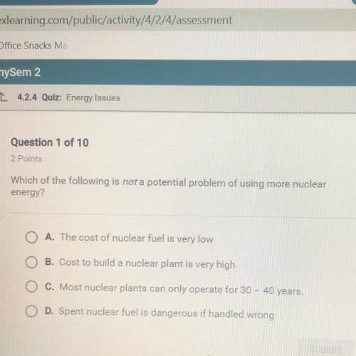 Which of the following is not a potential problem of using more nuclear energy?