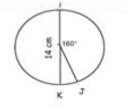 Determine the arc length of ij. round your answer to two decimal places.