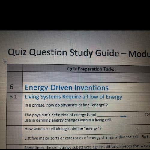 How would a cell biologist define energy?