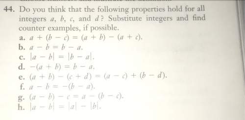 Highlight very briefly why/how when you subtract a negative number, that it yields a positive number