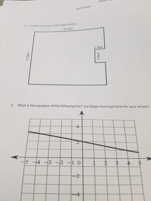 Can somebody me with this problem .3.)find the perimeter of the object below.