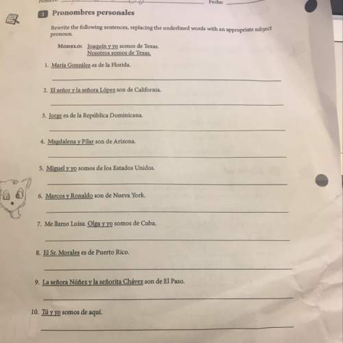Plzz answee this i am really bad at spanish i think these are easy for you