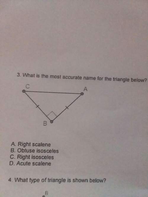 What is the name for the triangle below?