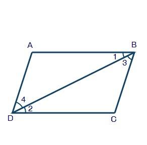 Look at the parallelogram abcd shown below: the table below shows the steps to prove that if the qu