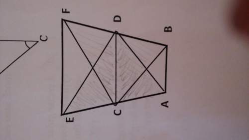 In the given figure ar(adf) =ar(cda) and ar(cdf) = ar(cdf). show that abdc and cdfe are trapeziums.&lt;