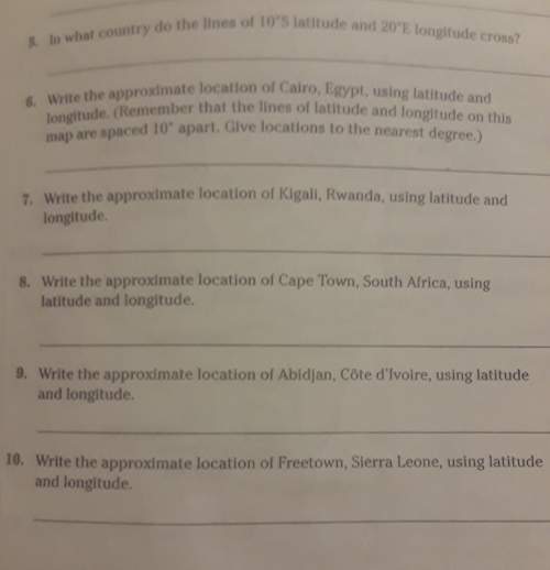 Can someone tell me the answer for all of these.
