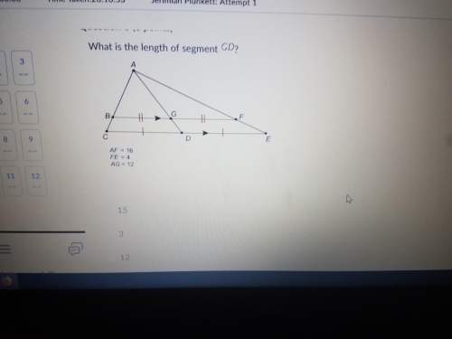 Math question pic incuded if it's not a b or cletter d answer is 20
