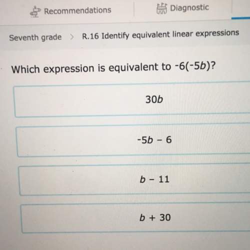 What expression is equivalent (25points)