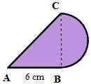 For the figures below, assume they are made of semicircles, quarter circles and squares. for each sh