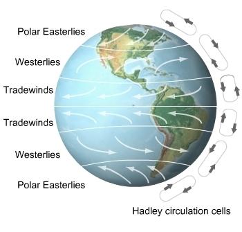 Answer asap! the weather patterns on earth are shown in this image. explain why there are convecti