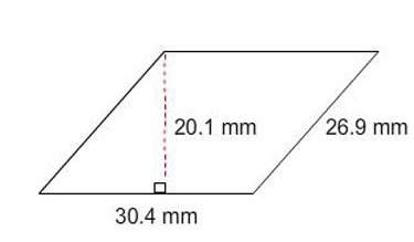 Iwill make you the brainliest easy question show the formula for finding the area of a parallelogram