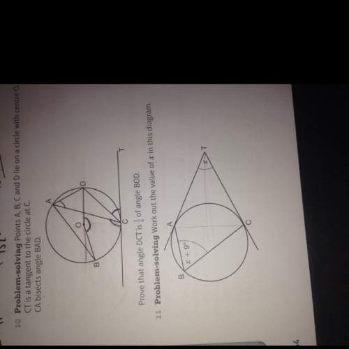 Can someone me with these two circle theorem questions asap?