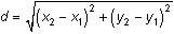 Correct + best explanation gets brainliest! (50 points) the distance formula, (formula attached as