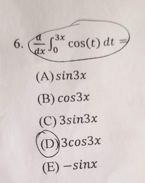 Can someone explain to me why the answer is 3cos3x (it has something to do with chain rule i think)&lt;