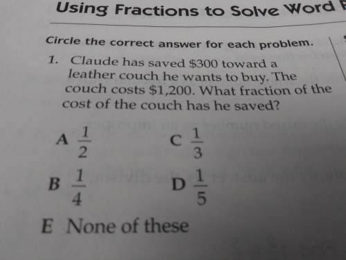 How to solve word problems wit fractions