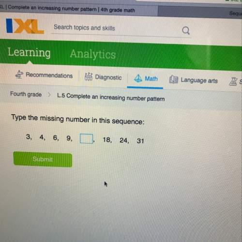 Answer this correctly fill in the missing sequence next to 9