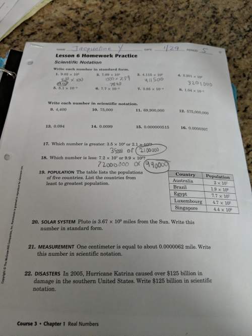 Ineed 15 points scientific notation