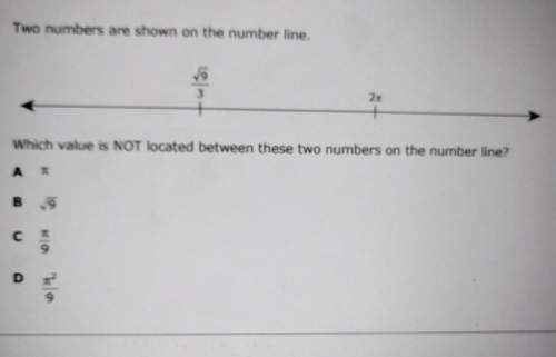 Which which value is not located between square root 9/3 2n