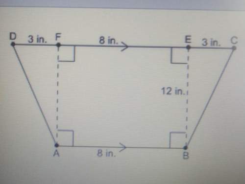 What is the area of this trapezoid96 in2132in2168in21344in2