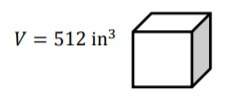 Find the length of one edge of the cube.