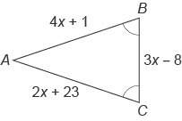 1. what is  bc  ? enter your answer in the box. units