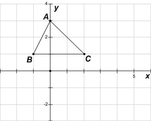 1. if the rule (x, y) → (x + 3, y – 3) is applied to the original triangle, give the coordinates of