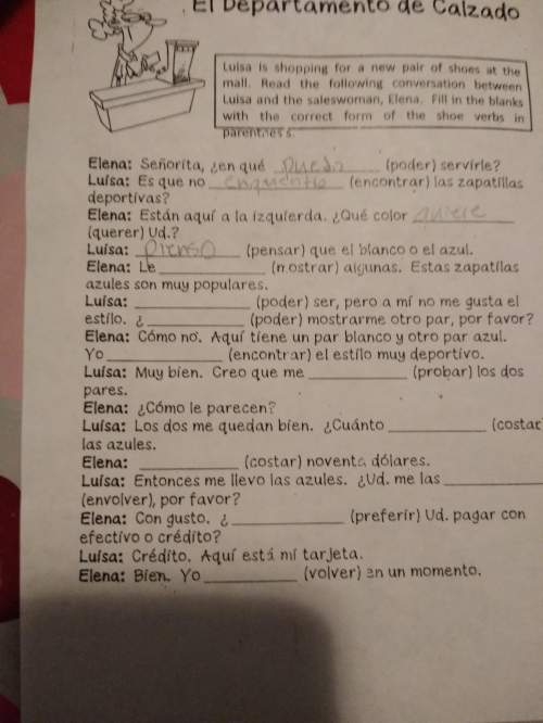 [spanish] can someone me out with this spanish worksheet. i am confused ; -; .