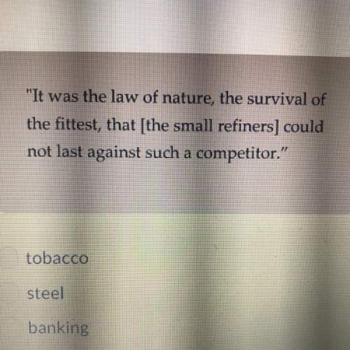 This quote refers to the oil industry , but it could also describe the development of what other lar