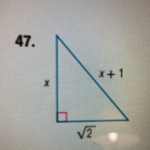 Find x. need with at least one of the problems