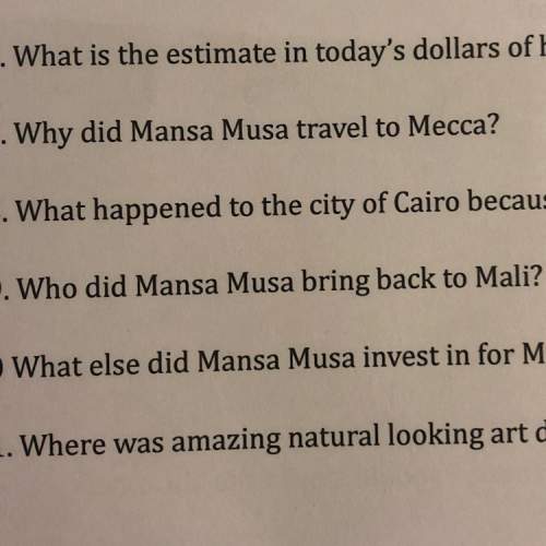 Who did manda musa bring back to mali?