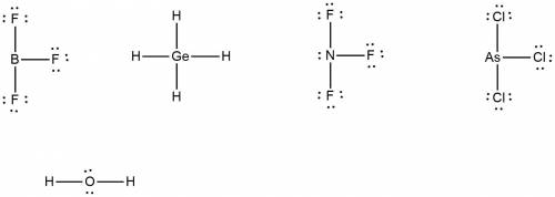 Which one of the following molecules has an atom with an incomplete octet?  a. bf3 b. geh4 c. nf3 d.