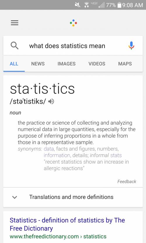 How would you define statistics?  how is statistics used in business decision making?