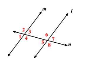 For any pair of angles formed by a transversal intersecting parallel lines, what are two possible re