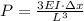 P=\frac{3EI\cdot \Delta x}{L^3}