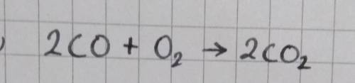 Balance this equation  co+o2->  co2