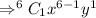 \Rightarrow ^6C_1x^{6-1}y^1