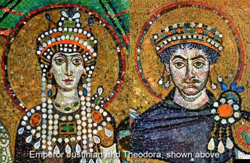 40 points i dont know how to do  create an image caption for this photo  the photo is of justinian a