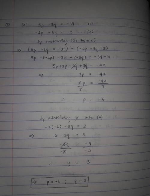 Hi!  i would like some  on these questions ?  solve the system of equations using the linear combina