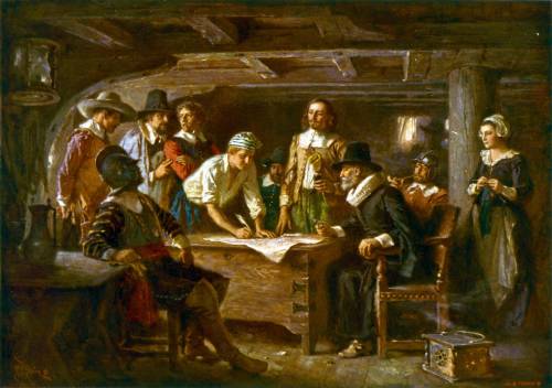 What effect did the mayflower compact have on american government?