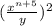 (\frac{x^{n+5}}{y}})^2