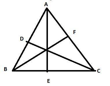 In triangle abc if ae, bf, and cd are the medians and ae and bf intersect at the point (2,3) at what