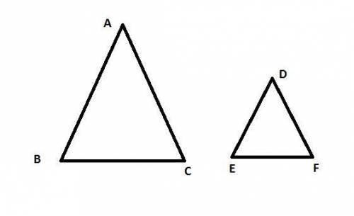 Triangle abc is congruent to triangle def . which statement must be true about the triangles?  bc =