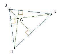 In which figure is point g an orthocenter ?