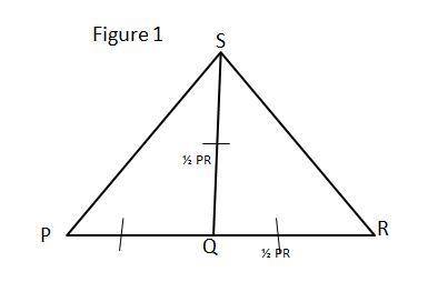 Given:  q is the midpoint of pr. qr=qs prove:  qs+qr=pr