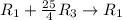 R_1+\frac{25}{4}R_3\rightarrow R_1