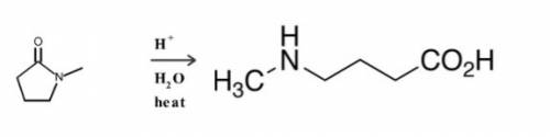 Nmethyl 2 pyrrolidone heated with aqueous acid reaction