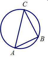 Abc is inscribed in the circle, ac is a diameter, and mbc=115. find mab. a.57.5 b.65 c.75 d.90