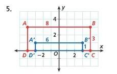 What is the scale factor of figure abcd? a. 1/3 b. 4/3 c. 3 d. the figure isn't dilated properly