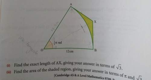 Find the exact length of a x giving your answer in terms of 3 radical
